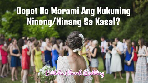 How To Choose Ninong And Ninang For Wedding.
